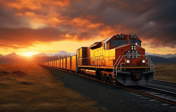 train freight aps logistic cargo