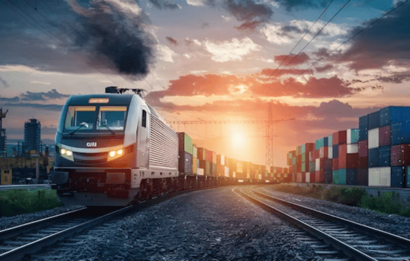 train freight aps logistic cargo